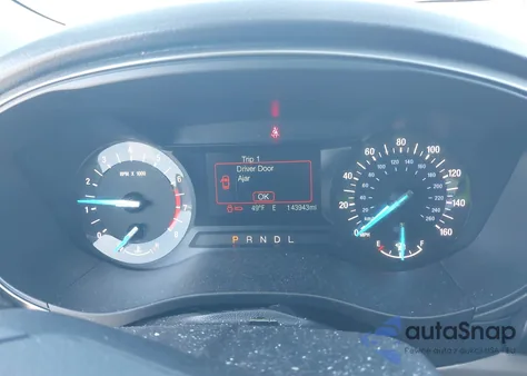 2017 Ford Fusion Se из США, поврежденный, VIN 3FA6P0H74HR370764